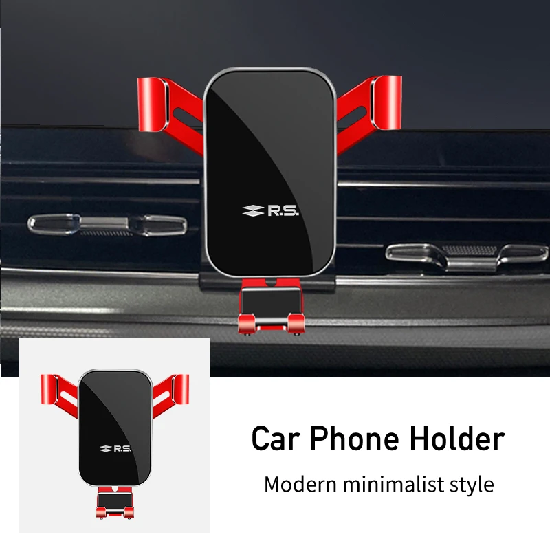 Car Air Vents Phone Holder Metal Hook Magnetic Phone Mount Accessories For Renault Clio 3 4 Captur Sparco Megane 4 2 3 Trafic