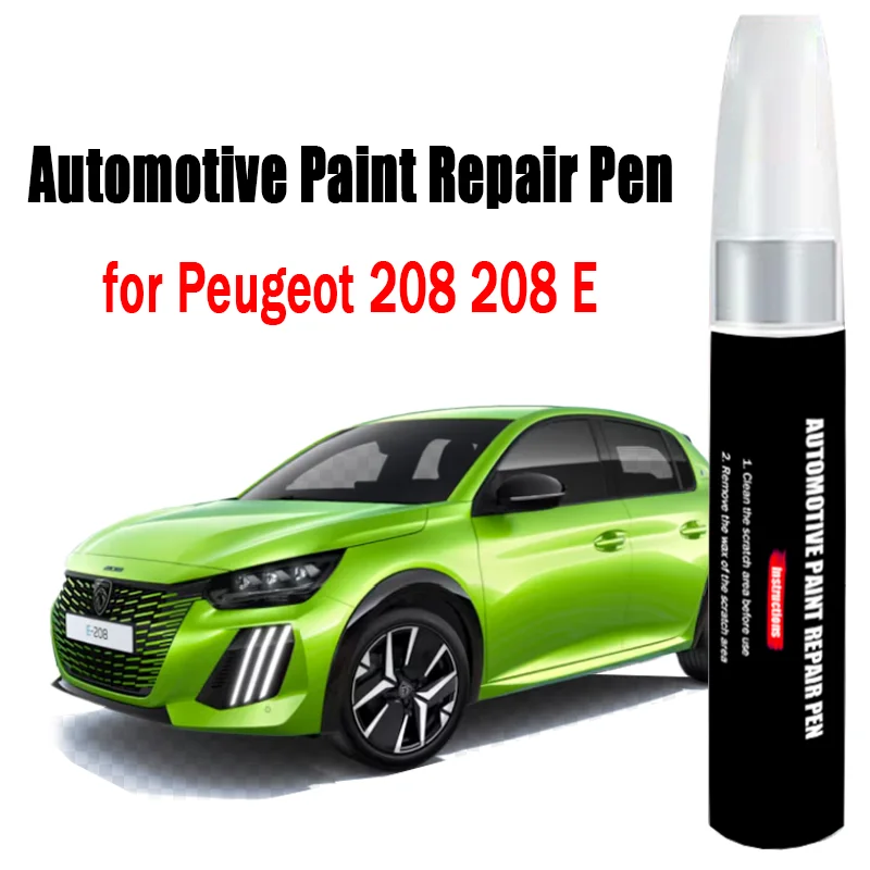 Automotive Paint Repair Pen for Peugeot 208 208E Touch-Up Pen Paint Scratch Remover Car Paint Care Accessories