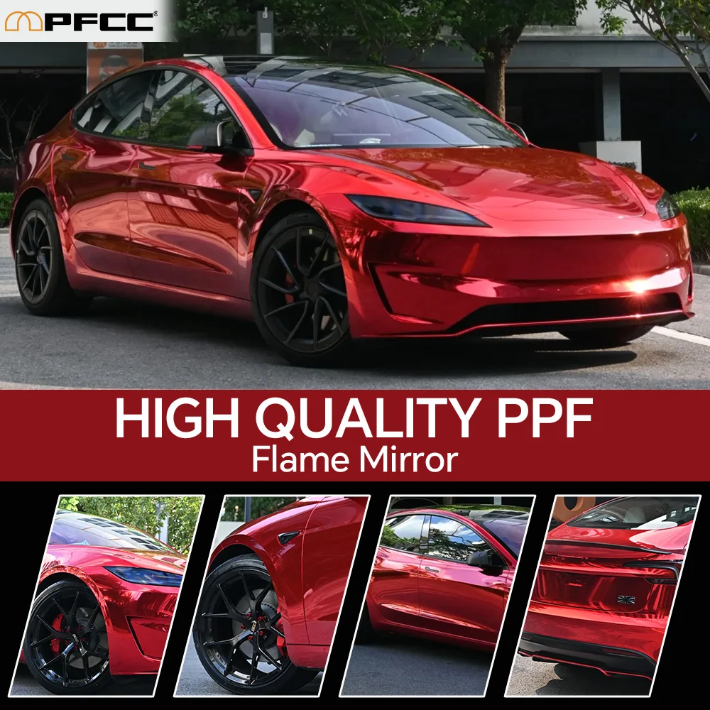 9Mil TPU Paint Protection Film For Tesla Model 3 2020-2023 Car Body Anti-Scratch Clear Bra Pre-cut PPF Resistant Invisible Cover
