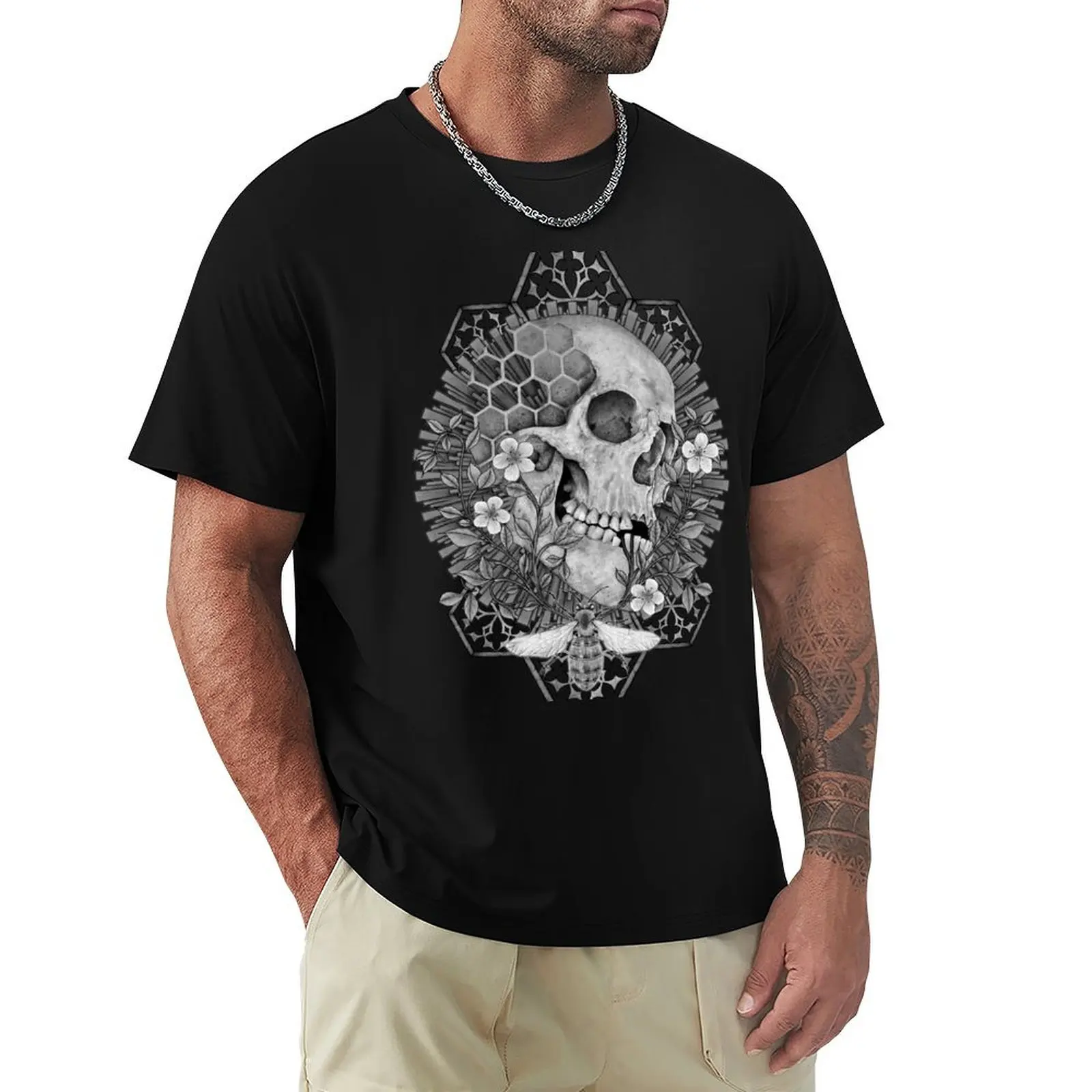 Hive Minded T-Shirt Basic Simple Casual Short Sleeve Tee