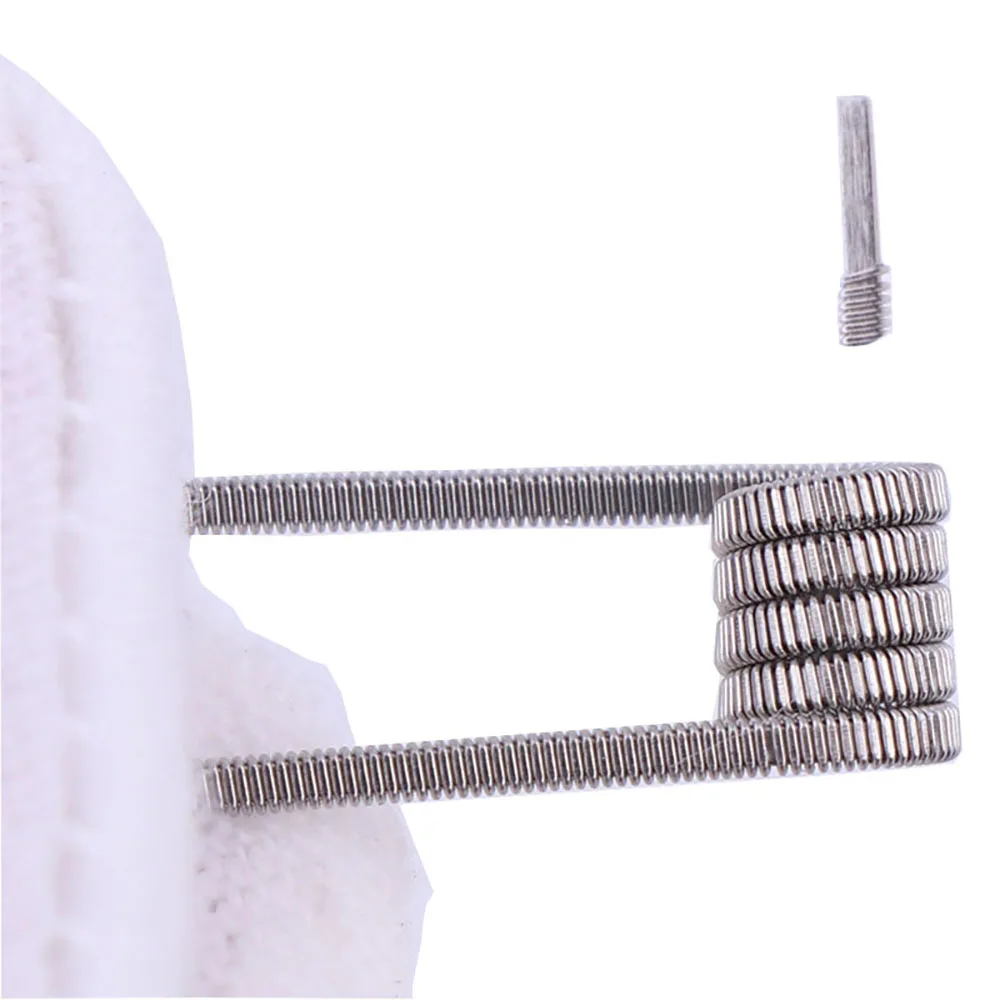 XFKM 50/100 pcs A1/316 Flat twisted wire Fused clapton Hive wires Alien Mix twisted Quad Tiger coils Heating Resistance coil