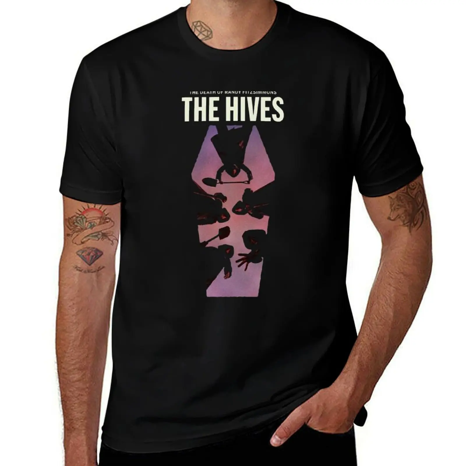 THE HIVES Classic T-Shirt High Elasticity Sports Tee Shirt