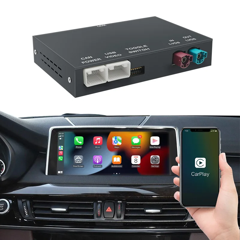 Wireless Carplay Android Auto For Bmw NBT/CIC/EVO/CCC 1 2 3 4 5 7 Series Carplay Interface Decoder Car Android Player