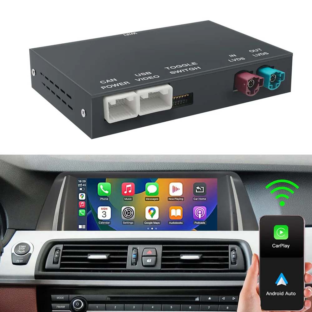 Car DVD Player BOX Wireless  CarPlay Modular For BMW EVO/CCC 1 2 3 4 5 7 X1 X2 X3 X4 X5 X6 MINI System Android Auto