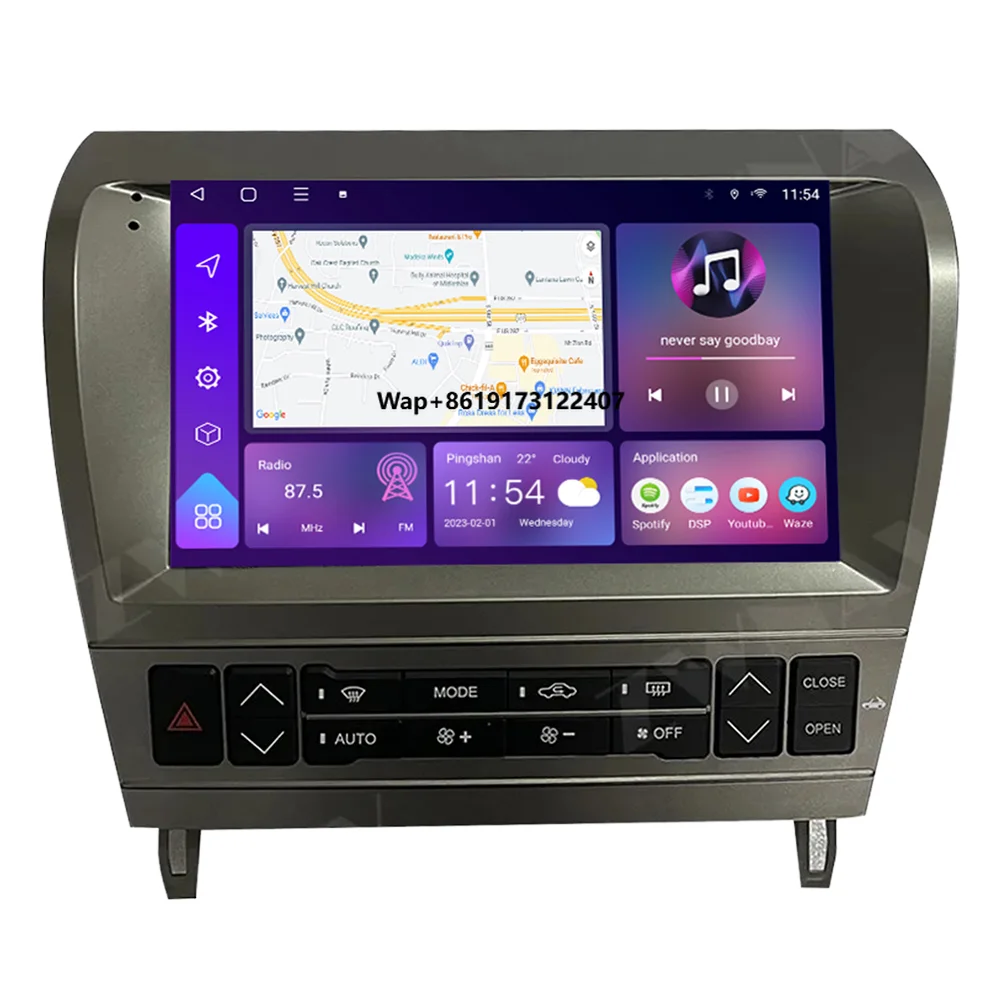 Android 15 IPS Screen Android Auto Radio for SC430 2001-2009 Carplay 2 DIN Stereo Car  Navigation Multimedia Head Unit
