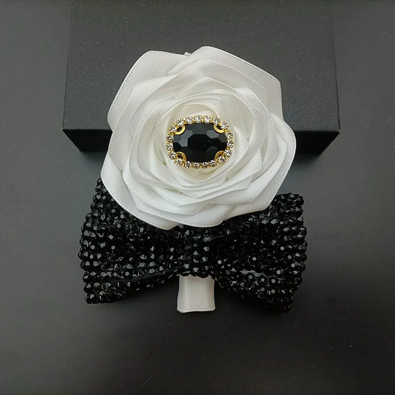 Wedding Brooches Original Design Luxury Handmade Jewelry Gifts Men's Women's High-end Dress Suit Accessories Rhinestones Corsage