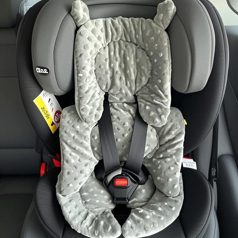 1pc Foldable Airplane Seat Extender Pad for Babies, Cartoon Waterproof Portable Toddler Cushion for Travel