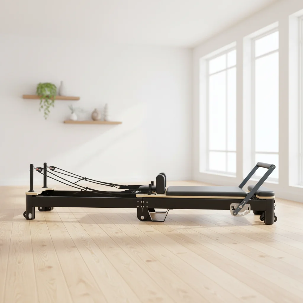 Custom Portable Foldable Aluminum Pilates Reformer for Studio Exercise