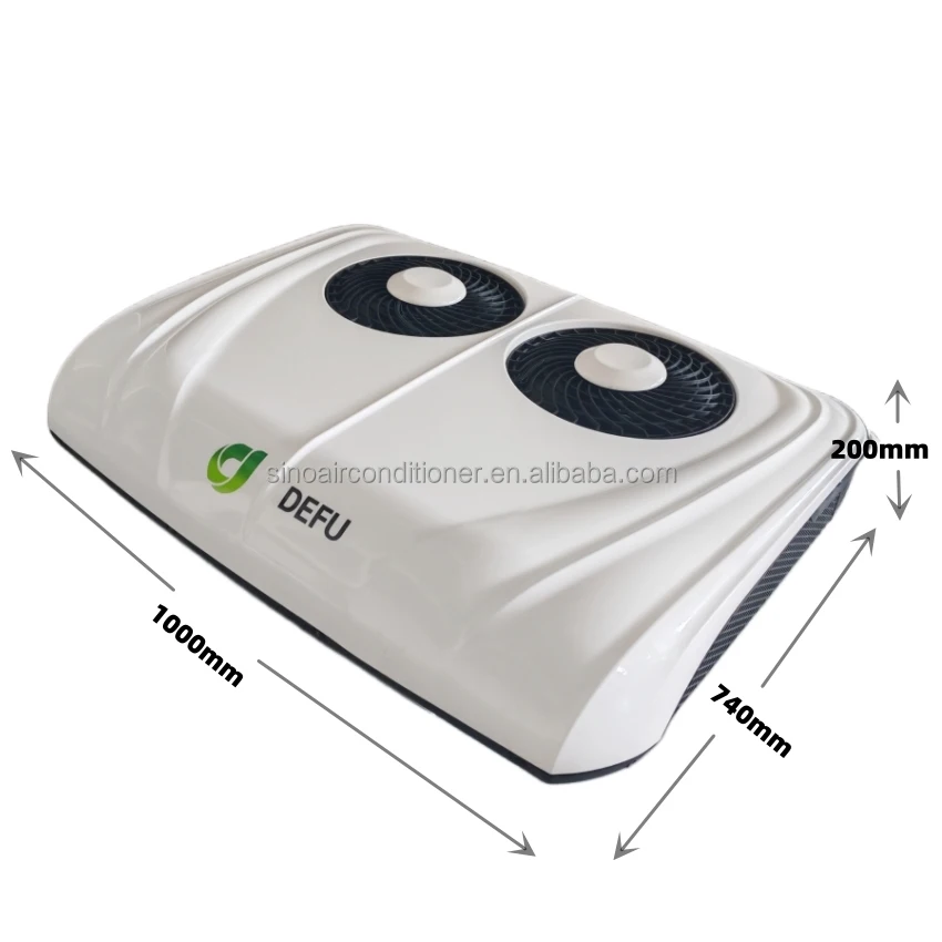 AC Mini Auto Car Air Conditioner Thermostat Type With R-134A Refrigerant For Truck Bus And Other Roof Top AC Systems