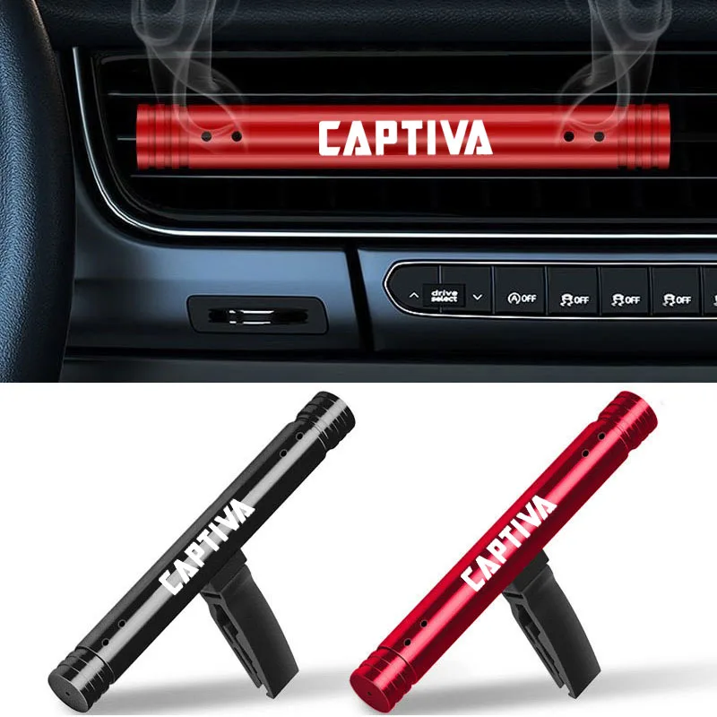 Car Air freshener Aromatherapy Stick Fragrance Vent Clip Scent Aroma Solid Smell for Chevrolet Captiva Car Accessories interior