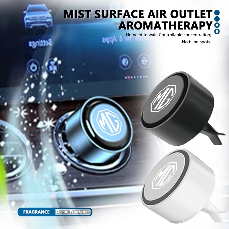 Ocean Fragrance Solid Car Vent Freshener Aromatherapy Clip Air Outlet Fragrance Accessory Fit MG 3 5 6 7 GT GS Pilot HS ZS ZX
