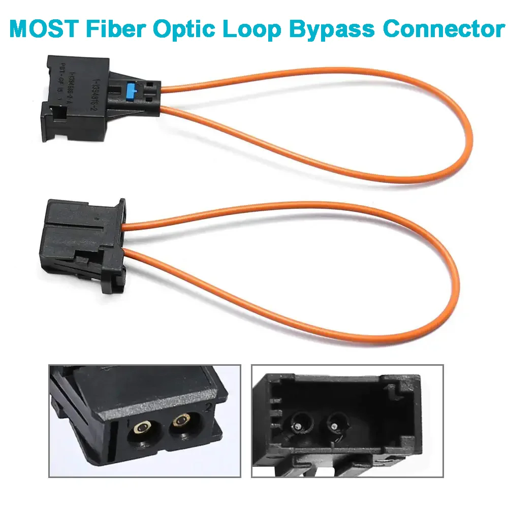 Car MOST Fiber Optic Loop Bypass Connector Female Male Adapter for VW BMW Audi Car Diagnostic Repair Accessories