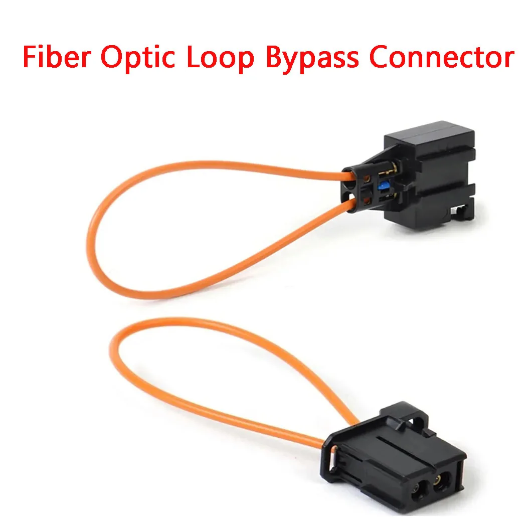 Connector Fiber Optic Optical Loop Bypass Connector Female Male Adapter Cable for Land Rover/BMW/Audi Car Diagnostic Tools