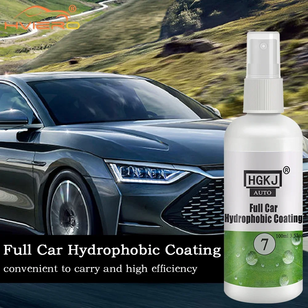 20ml/50ml/100ml Auto Windshield Glass Nano Coating Car Cleaning Tools Cleaner Polishes Hydrophobic Water Rains Repellent Spray