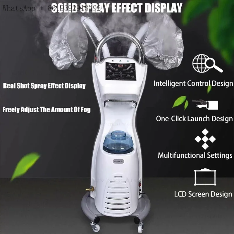 2026new Salon Hot selling Negative ION Nano Spray Steamer Hair&Scalp care Hair perm and dye heating machine