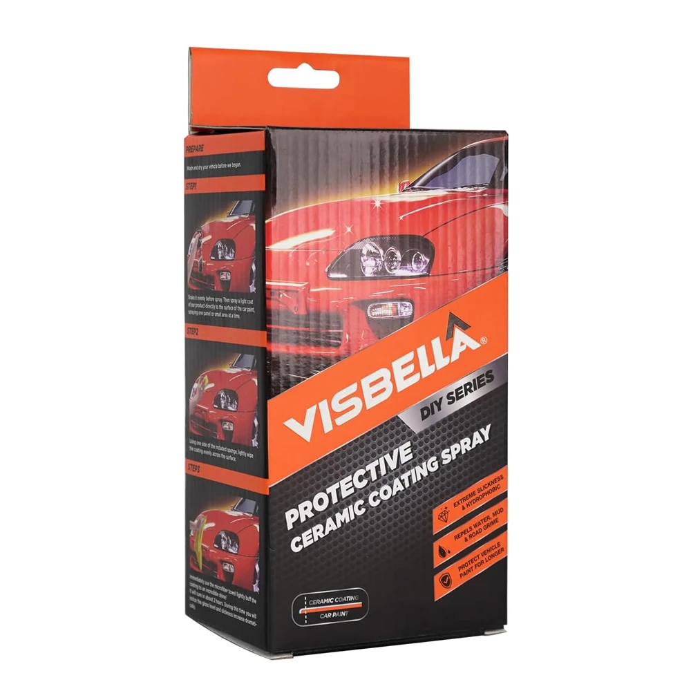 3 In 1 Car Ceramic Coating Spray Auto Nano Ceramic Coating Car Exterior Scratch Restorer Ceramic Spray Coating