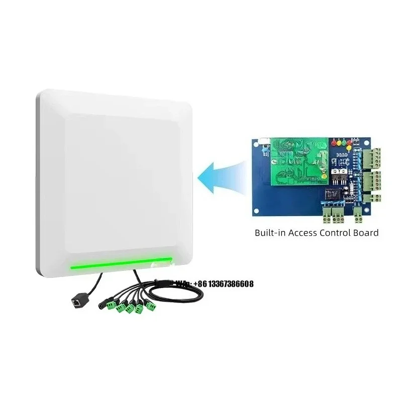 RS232/WG26/RELAY/TCP/IP/POE/WIFI Rfid Card Reading Wireless Access Control Parking System Uhf Rfid Reader TCP