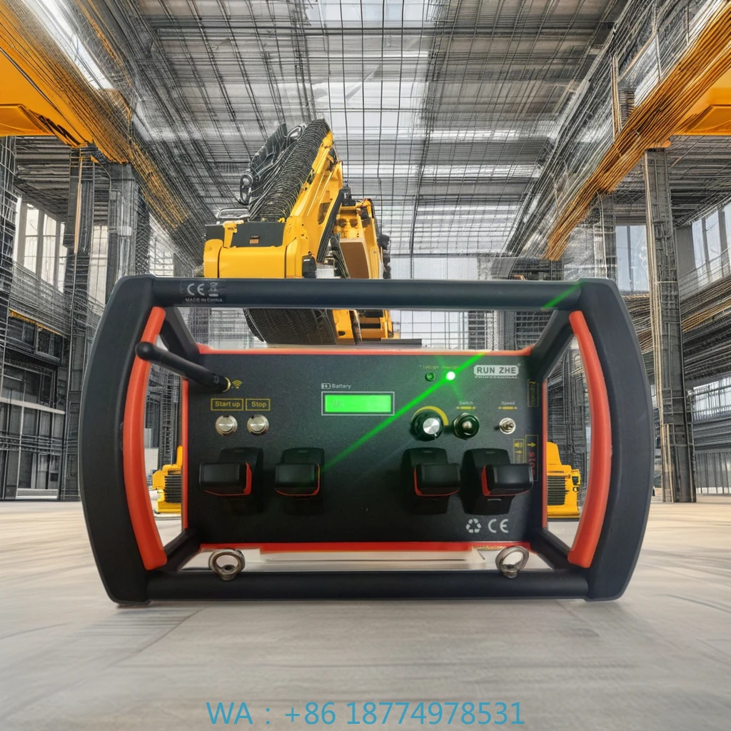 Proportions Concrete Pump Truck Crane Remote Control Motor Kits Professional Factory 4 Joysticks Levers Rockers Hydraulic