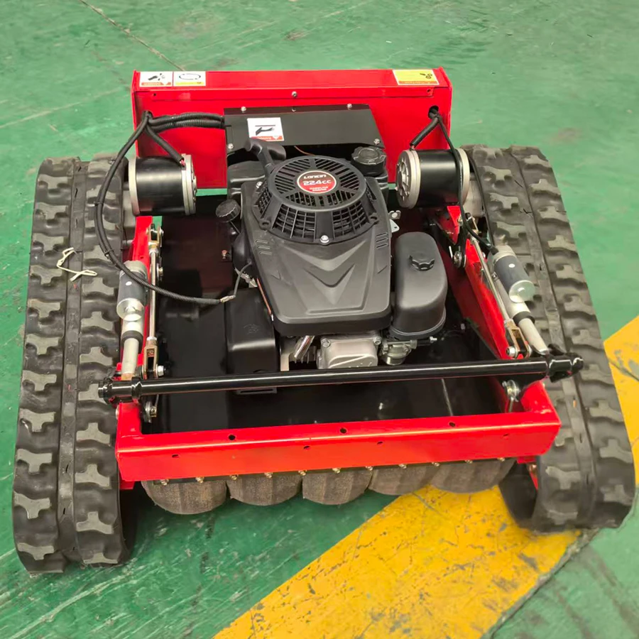 Lawn Mower Remote Control RC Grass Cutter CE Certified Wireless Equipment For Hillside Orchard Villa Farm Lawn Maintenance