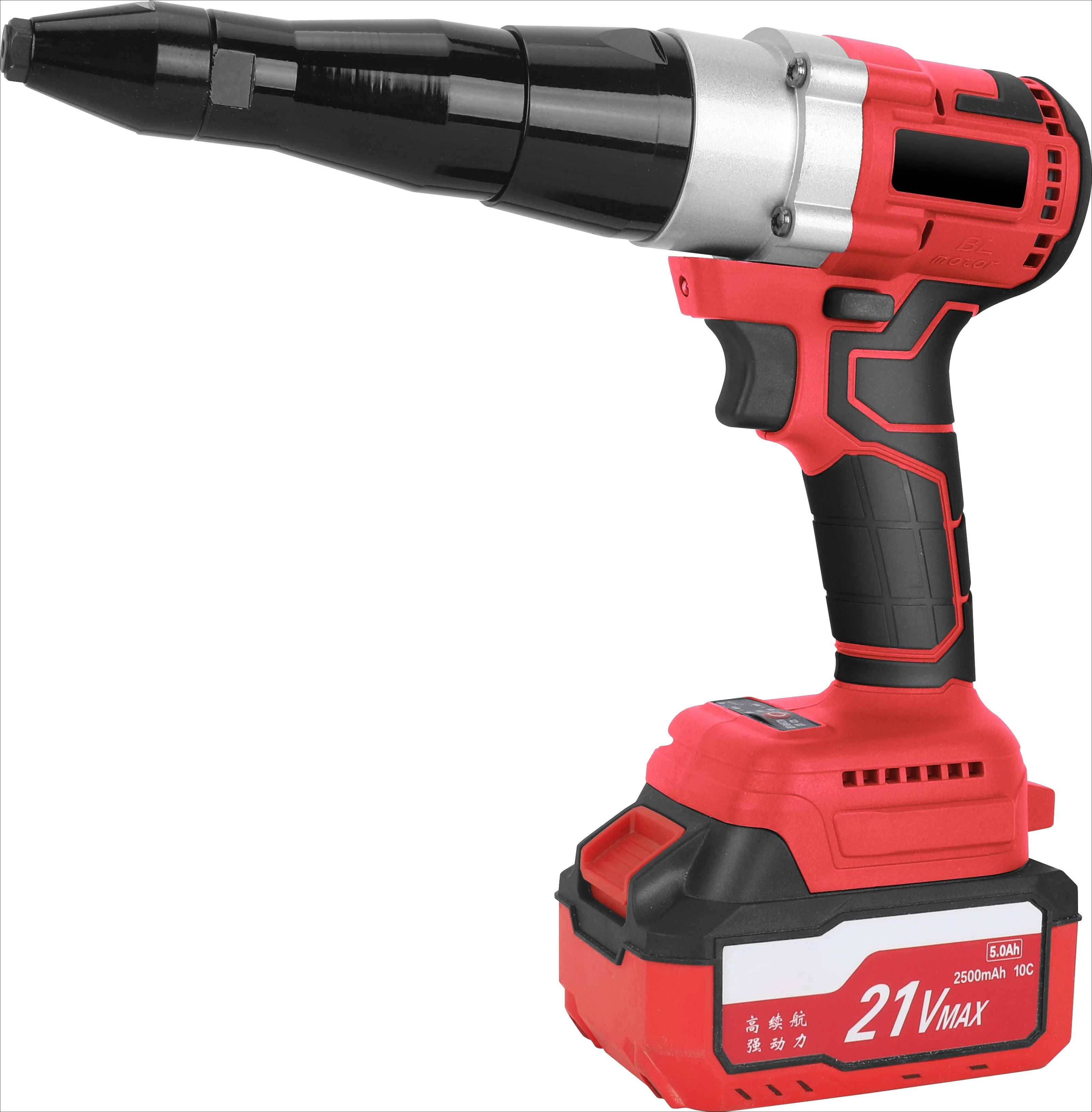 Hot Selling Li-ion Battery Rivet Gun for Industrial & DIY Fastening & Riveting in Sheet Metal & Tubes 1 Year Warranty