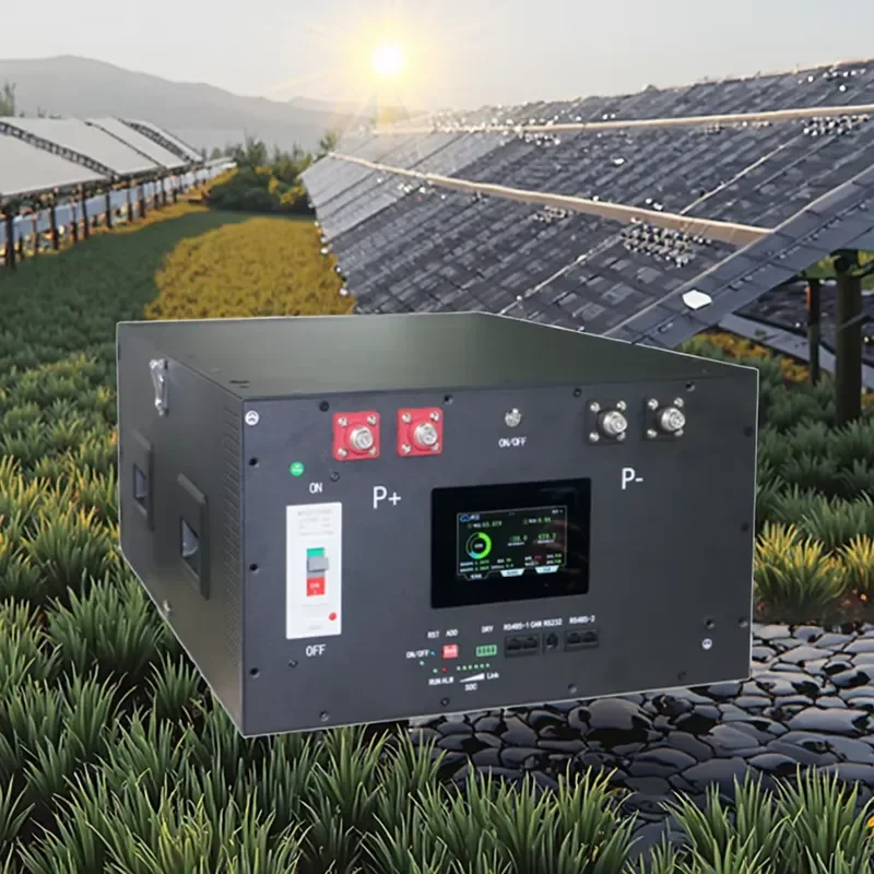 2026for YIXIANG V2 BOX 48V 51.2V 15KWh LiFePO4 Prismatic Battery Box DIY Kit with JK BMS PB2A16S20P Inverter 4.5inch Touch Scree