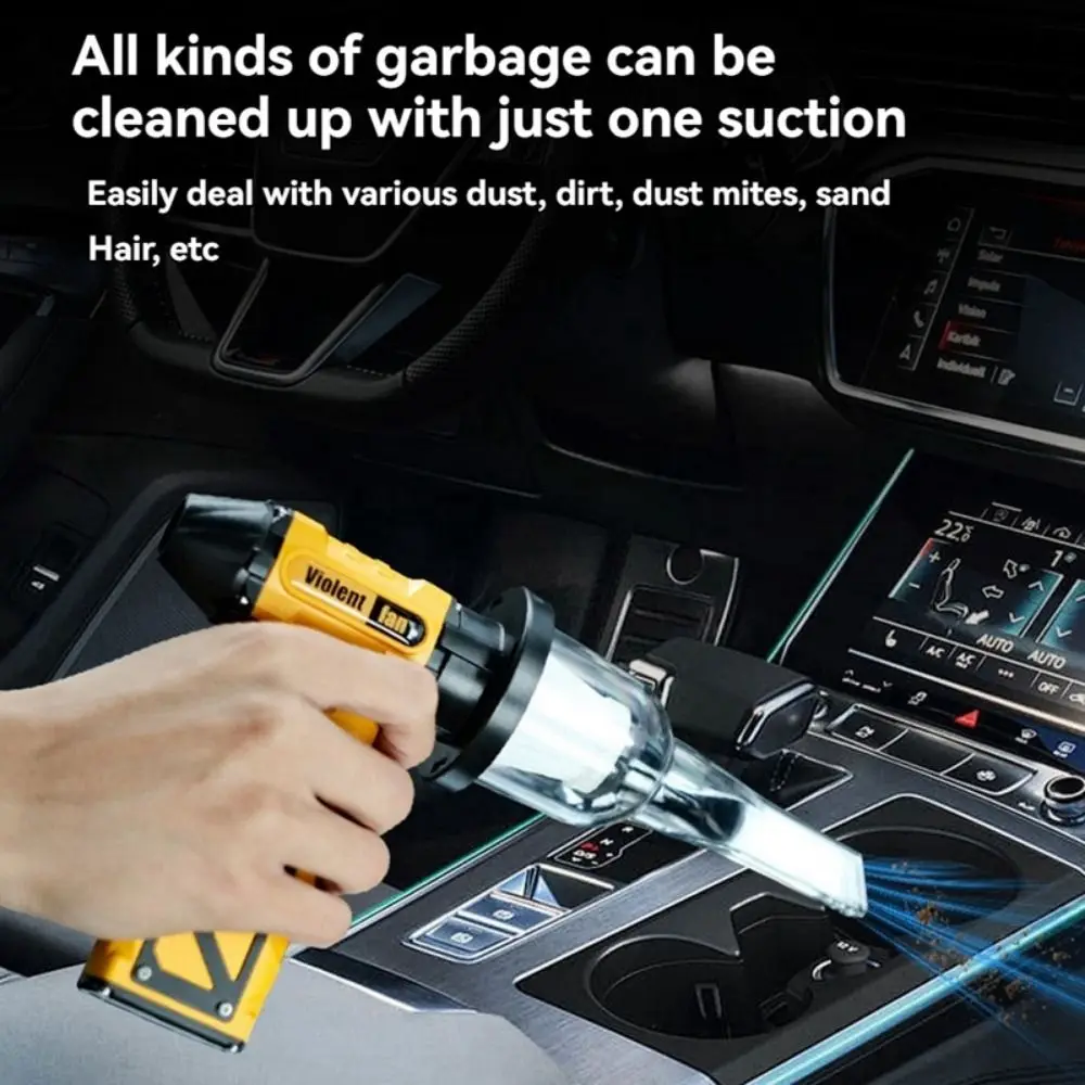 110000RPM Mini Turbo Jet Fan Rechargeable Cordless Electric Air Duster Multifunctional Handheld Brushless Motor Blowing Snow
