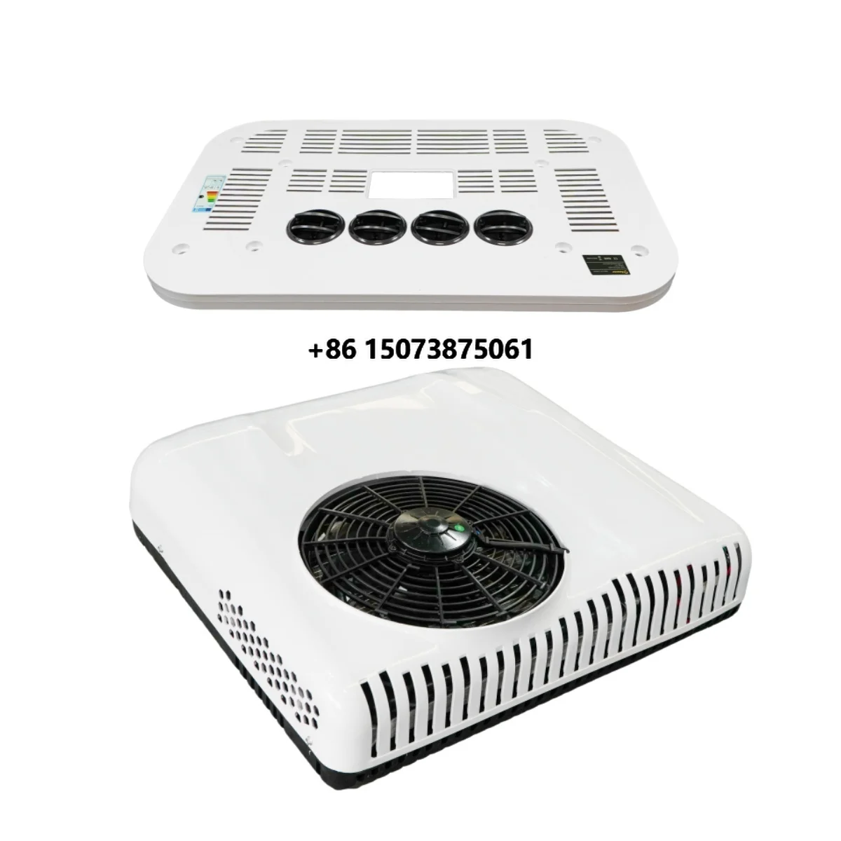 XMZ-AC-D5 Auto Parking Roof Air Conditioner Easy-to-Install DC RV Unit for 12V 24V Cooling for Motorhome Trucks Caravans