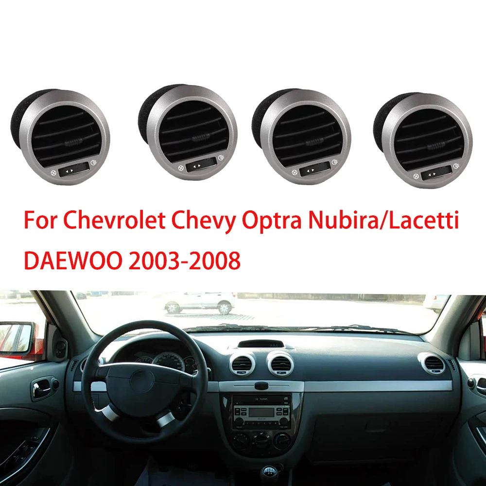 1/2/4PCS Car Air conditioner Outlet  vents For Chevrolet Chevy Optra Nubira/Lacetti DAEWOO 2003-2008 Cover shell Excelle