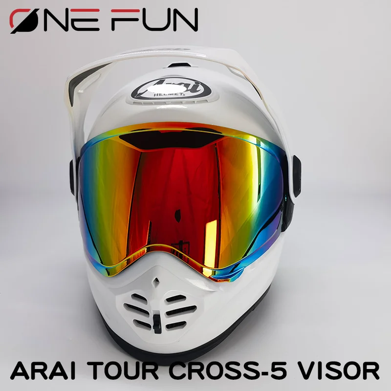 Helmet shield for AR Tour AI Cross 5 Helmet shield Photochromatic Lens Helmet Mask Display Anti Fog Accessories Revo Visor