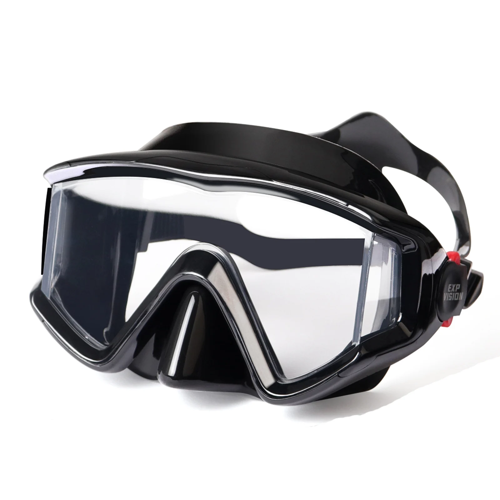 Anti-Fog Swimming Snorkel Mask, Suitable for Adults, Scuba Dive, Swim Snorkeling Goggle with PC Lens
