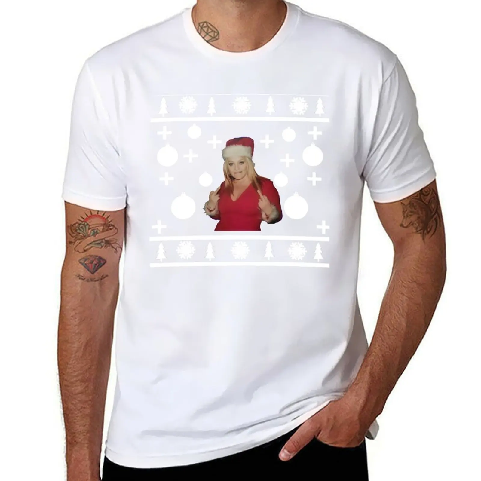 Merry Xmas Jenni Rivera T-Shirt t shirt custom print anime t shirts for man T-Shirt