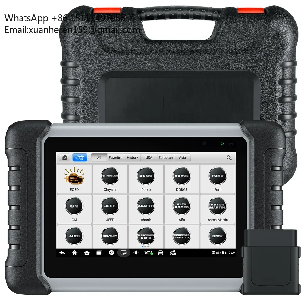New OD Scanner ECU Reader Machine Car Diagnostic Tool for All Cars Spray Valves Product Category