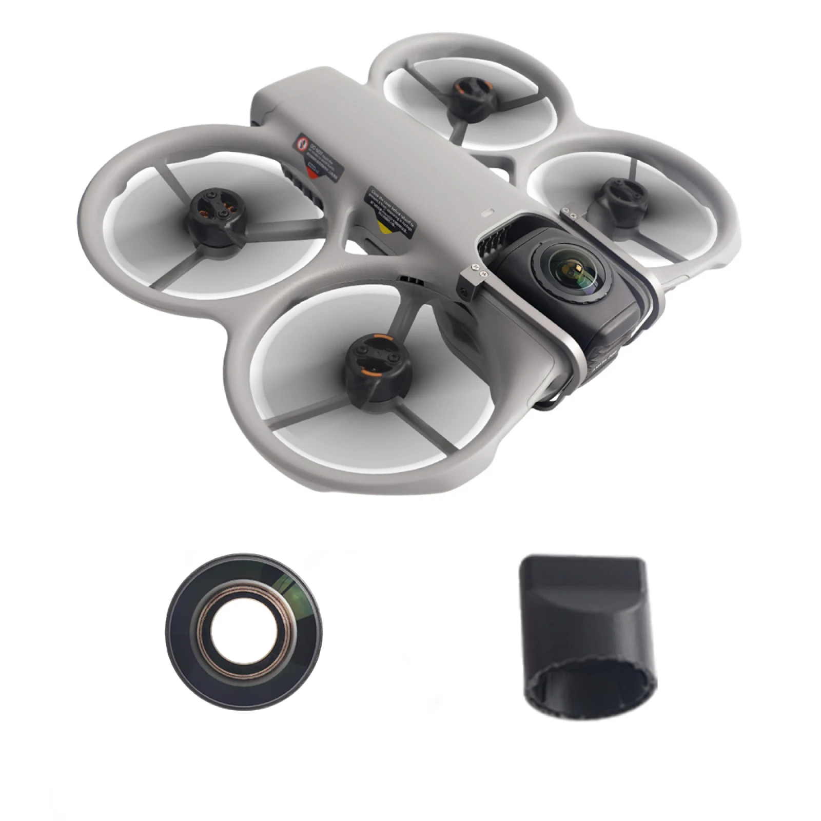 Replacement Lens Kit for DJI Avata 360 Drone, High Clarity Optical Glass with Aluminum Alloy Ring and Removal Tools