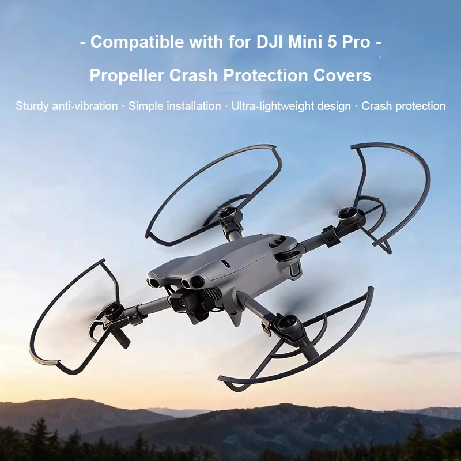 Detachable Guard 4PCS for DJI Mini 5Pro Drone Propeller Protector for Mini 5Pro Prevents Collision Portable Camera Accessories