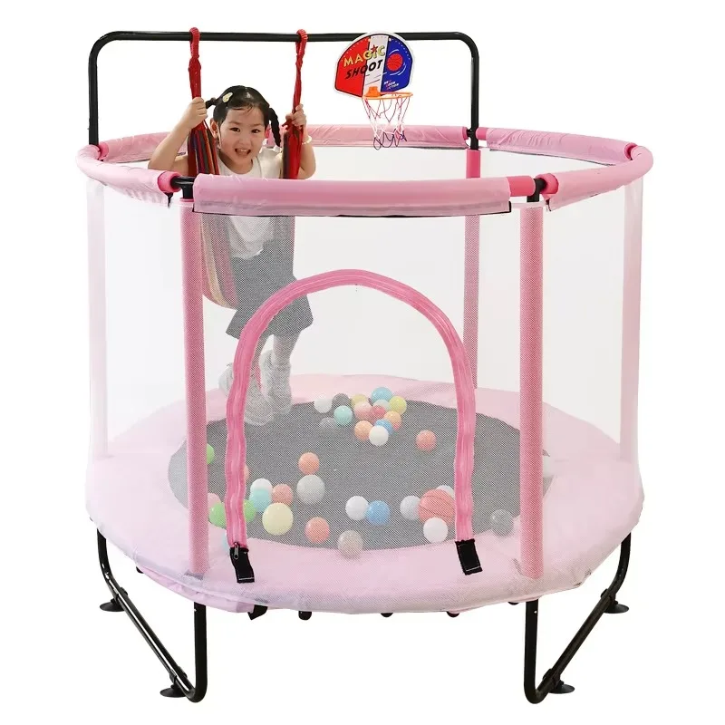 YTYIN Indoor Trampoline Shell For Children Teenagers Outdoor Garden Big Spring Sport Bungee Jump Trampoline For Sale