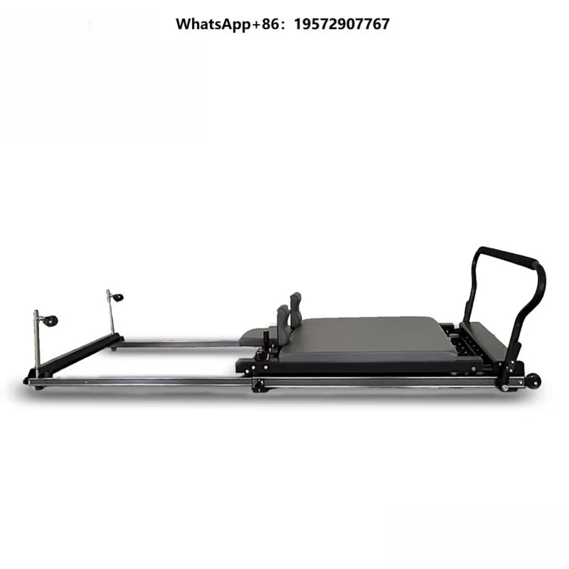 Durable Aluminum Pull-Out Pilates Machine Foldable Pilates Bed Adjustable for Home Workout Health-Optimized Box Packed