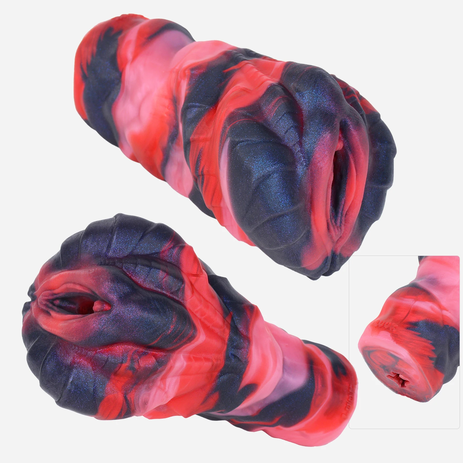 NNSX Silicone Male Masturbator Realistic Texture Masturbation Cup Deep Sleeve Stroker Pocket Toy for Men Adult Pleasure Trainer