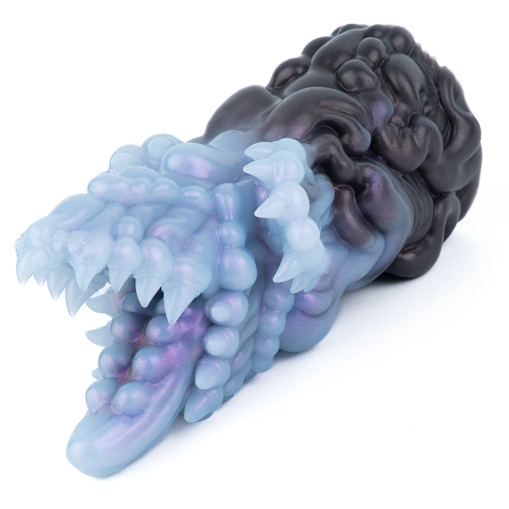 GEEBA Alien Cthulhu Style Male Masturbator Cup Adult Sex Toy For Men Unique Open Channel Realistic Texture Stroker Adult Onahole
