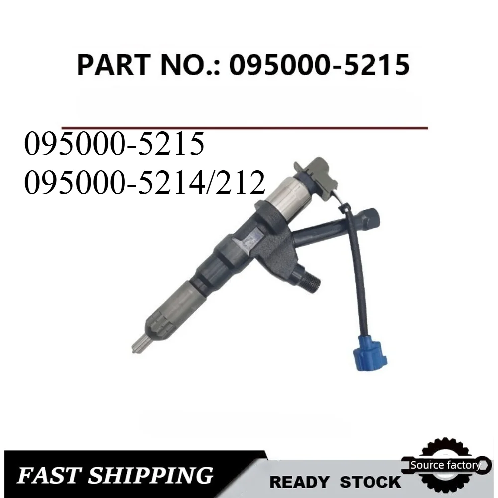 Common Rail Injector Diesel Fuel Injector 095000-5215 095000-5214/212 for Hino 700 Series Truck-car Accessories Fast Delivery