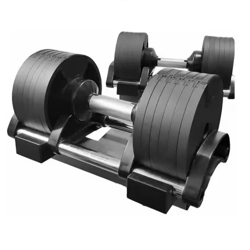 High Quality Gym Adjustable Dumbbells for Gym Professional Fitness Equipment Durable Design Strength Training Gear Hot Pick