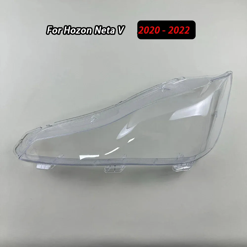 For Hozon Neta V 2020 2021 2022 Car Front Headlight Lens Cover Auto Shell Transparent Headlamp Cover Replace Original Lampshade