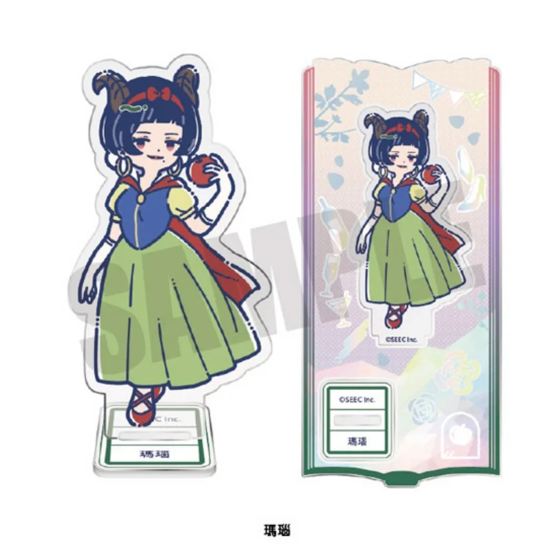 TASOKARE HOTEL Acrylic standing sign board Keychain Neko Tsukahara 10cm Creative Furniture Ornaments Anime Game Q-version Gifts
