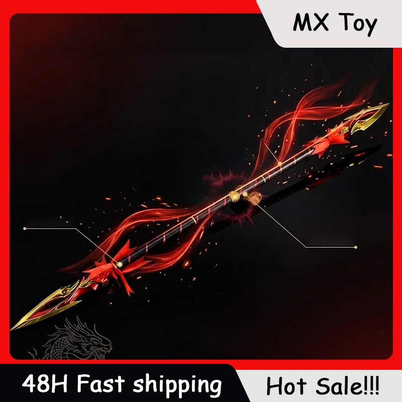 60cm Valorant Loongdance Three Realms Metal Crafts Game Multi-section Disassembly Sword Toy Knife Ornaments Collections
