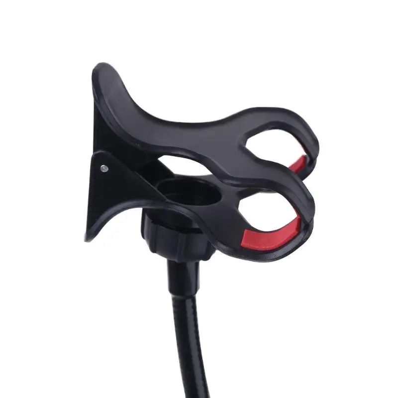 Y1UB Webcam Stand Enhanced Desk Jaw Clamp with Flexible Gooseneck Stand for Webcam C920 C922 C922x C930 C615