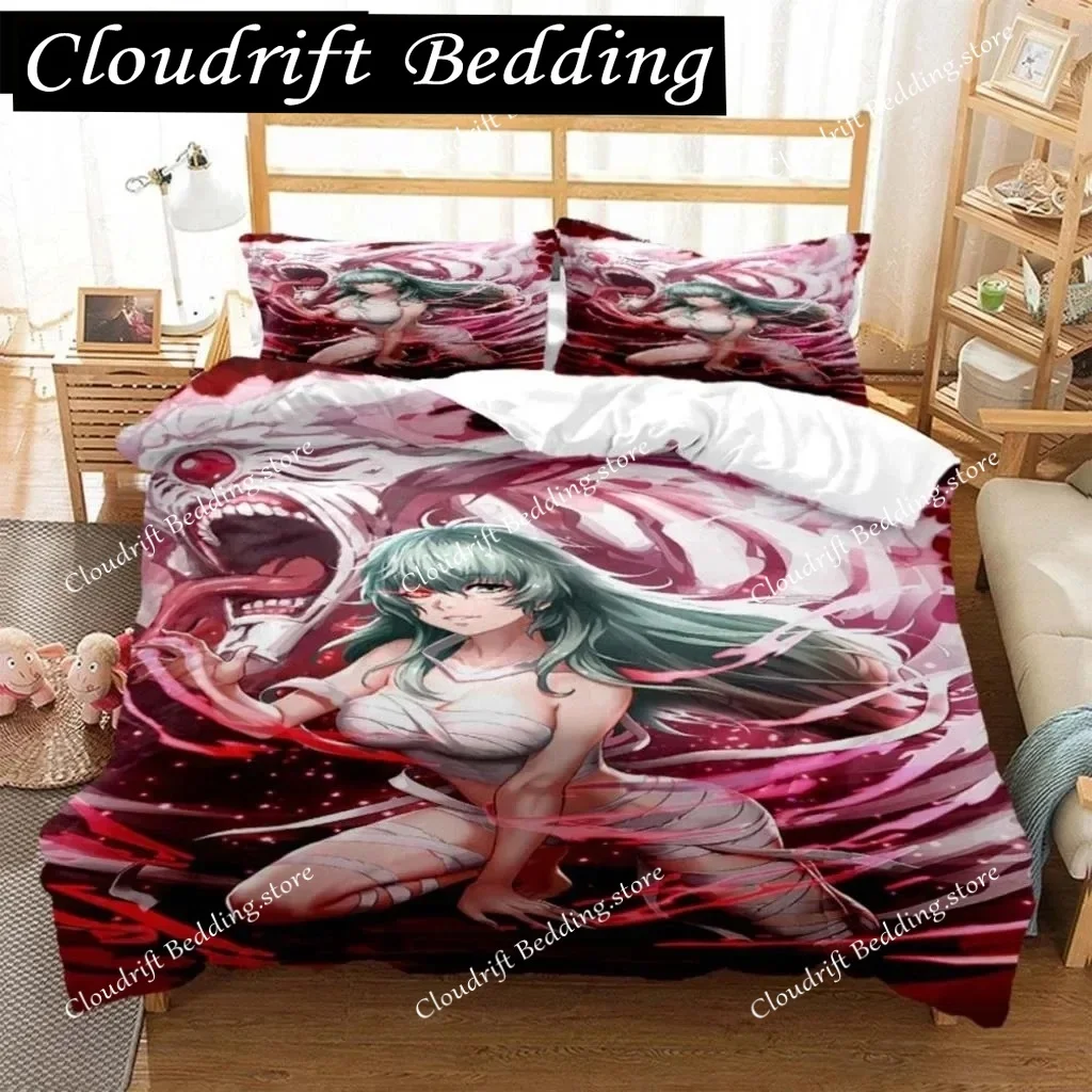 Tokyo Ghoul Digital Print Polyester Bedding Sets Covers Boys Duvet Cover Set For Teens Bedding Set King Size