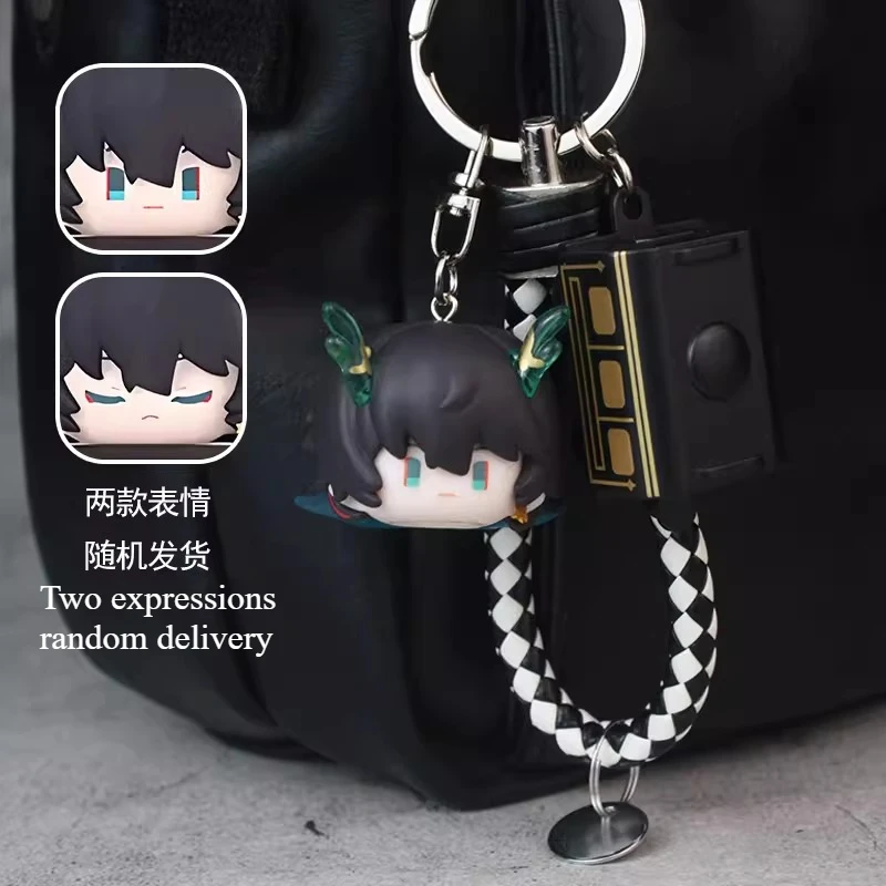 Honkai: Star Rail Trailblazer Aventurine Moze Dr. Ratio Sam Silver Wolf Jing Yuan Jingliu Blade Kafka Dan Heng March7th Keychain