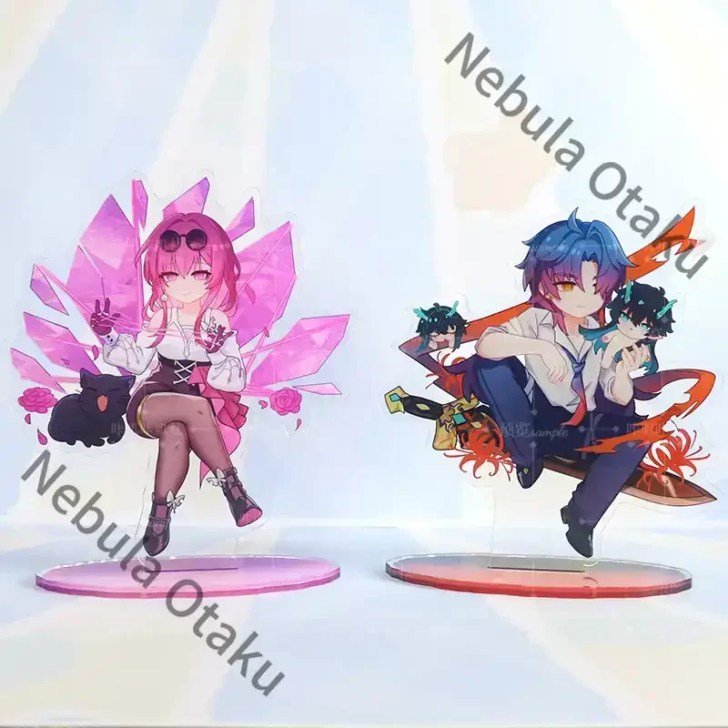 Honkai: Star Rail Blade Silver Wolf Firefly Kafka Acrylic Standing Sign Tinplate Badge Cosplay Colleagues Adorable Souvenir Gift