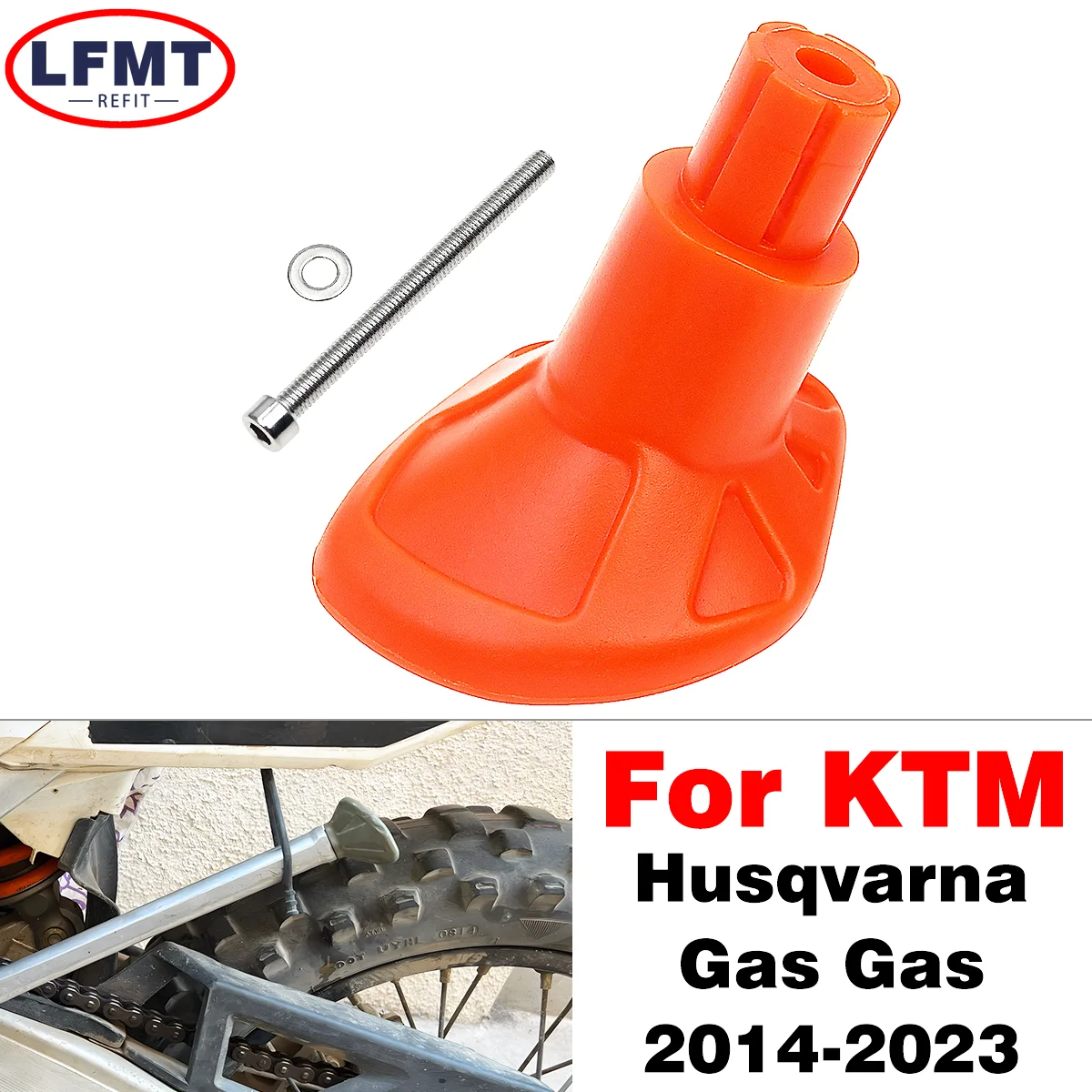Motorcycle ABS Plastic Side Stand Kick Stand Base Foot For KTM EXC EXCF XC XCF SX SXF XCW Husqvarna TE FE TX FX GasGas EX EC F