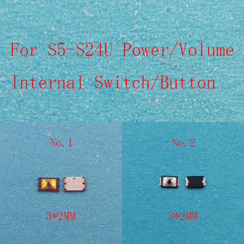 50-100PCS Power Volume Switch Key Button For Samsung S24 S23 S22 S21 S20 FE Ultra Lite S10 Plus S10E S9 S8 S7 S6 S5 Note 20 10 8