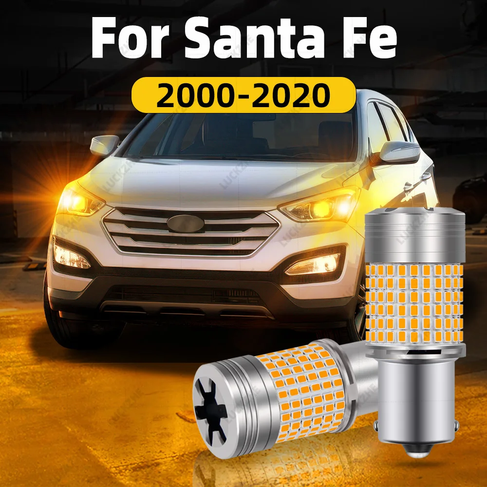 Front Rear Indicator Lamp For Hyundai Santa Fe 1 2 3 4 2000-2020 2012 2013 2014 2015 2016 2017 2018 2019 Turn Signal LED Lights